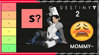 Hottest Destiny 2 Character Tier List | Feat. @aksula-1
