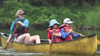 Summer Camp Canoeing Program In Kettleby Ontario