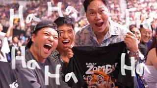 HaHaHa in UFC Singapore for Korean Zombie (HaHaHa Tour)