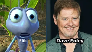 Characters and Voice Actors - A Bug's Life (1998) 🇬🇧🇺🇸🐛🦋