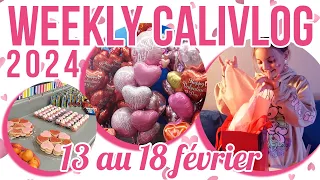 [WEEKLY CALIVLOG] SAINT VALENTIN : CADEAUX, FÊTE ÉCOLE, DIY, MAGASINS AMÉRICAINS 💝