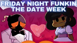 Friday Night Funkin' The Date Mod Full Week (Hard) + Endings | Whitty And Carol