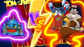 Who Will Win?! Robot Cat VS Tom & Butch & Eagle Stage Haunted Mouse