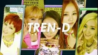 백상엔터테인먼트 신인5인조 걸그룹 트랜디(TREN-D)-캔디보이(Candy Boy) 티져