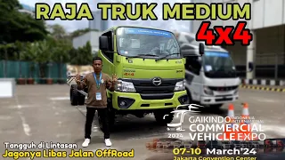 TEST DRIVE HINO DUTRO 4X4 RAJA SEGALA KONDISI JALAN | GIICOMVEC 2024