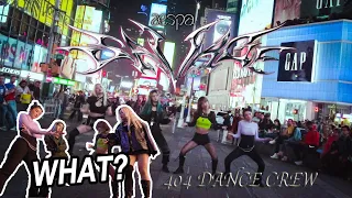 [KPOP IN PUBLIC - TIMES SQUARE] aespa 에스파 - 'Savage' Dance Cover by 404 Dance Crew NYC