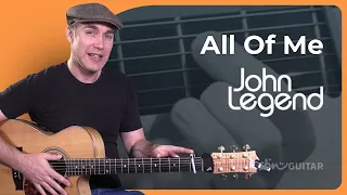 How to play All Of Me by John Legend | Easy Guitar Lesson