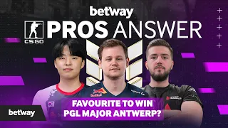 CS:GO Pros Answer:  Favourite to win the PGL Major Antwerp?