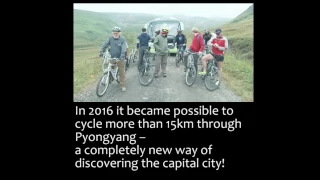 On your bike in North Korea