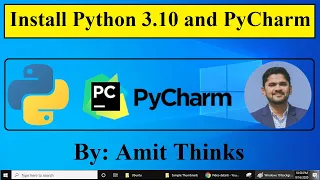 Install Python 3.10 and PyCharm on Windows 10