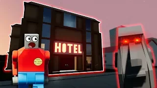 OPENING A HAUNTED HOTEL IN LEGO CITY! - Brick Rigs Roleplay Gameplay - Scary Lego Jobs