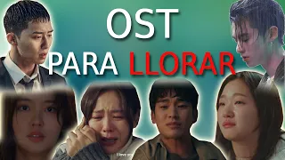 OST DRAMAS SAD to CRY 😭 (Part 1) | Dorama Time 🌸