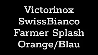 Victorinox SwissBianco Splash Farmer Orange & Blau