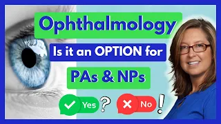 Is it legal for PAs & NPs to work in Ophthalmology 👀🧐? If so, what do they do?