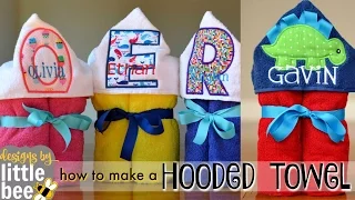 How to Make a Hooded Towel