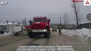 Подборка ДТП за Февраль 2016 (№7)|| Car Crash Compilation for February 2016 (№7) - 08.02.2016