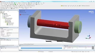 ANSYS 15 Tutorial - Frictional Contact & Bolt Pretension