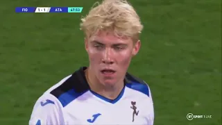 Rasmus Hojlund vs Fiorentina (17.4.23) Man United Target