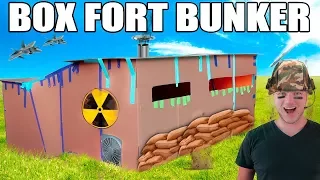 100% INDESTRUCTIBLE BOX FORT BUNKER!! 📦💥