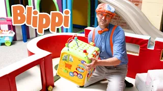 Los colores de Amy's Playground - Blippi Españo | Aprende Colores y Objetos