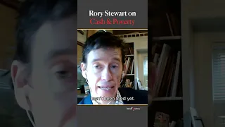 Rory Stewart: Can cash transfers combat poverty? #rorystewart #poverty #cashtransfers #iq2