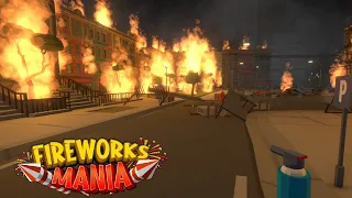 Destroying A City With Fireworks ~ Fireworks Mania