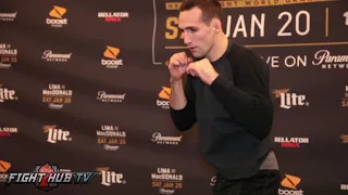 RORY MACDONALD'S FULL MEDIA WORKOUT FOR DOUGLAS LIMA - BELLATOR 192: LIMA VS MACDONALD