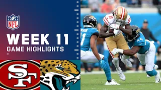 49ers vs. Jaguars Week 11 Highlights | NFL 2021