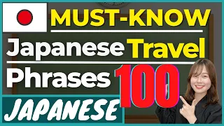 【TRAVEL】100 MUST-KNOW phrases when Traveling to Japan 🇯🇵|  Survival Japanese Phrases, Japan Travel