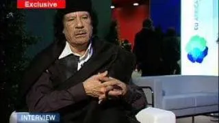 EuroNews - Interview - Muammar al-Gaddafi