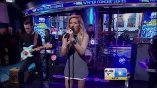 Ellie Goulding - Burn (Live on Good Morning America) + Interview