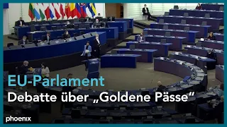 Erwerb von Staatsbürgerschaften: Sitzung im EU-Parlament