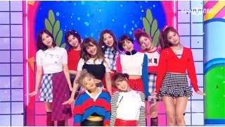 TWICE「KNOCK KNOCK」（2017年2月23日放送「M COUNTDOWN」）