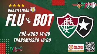 PRÉ-JOGO DE FLUMINENSE X BOTAFOGO / TRANSMISSÃO AO VIVO | CAMPEONATO BRASILEIRO 2022