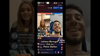 Petre Ștefan live cu Iuliana Beregoi 🫣🫶🏻❤️🥹 #bibi #viral