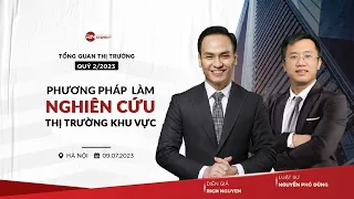 PP LÀM BÁO CÁO NGHIÊN CỨU THỊ TRƯỜNG KHU VỰC -PHẦN CHIA SẺ TẠI SK TỔNG QUAN THỊ TRƯỜNG BĐS Q2/2023