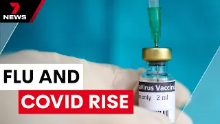 Alarming surge in Victorian flu and Covid-19 cases | 7 News Australia