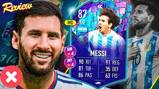 Lionel Messi 87 ∞ Flashback SBC Review || FIFA 23 Ultimate Team