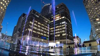 WINTER LIGHTS Canary Wharf FESTIVAL Tour