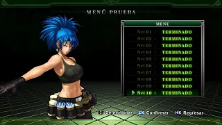 THE KING OF FIGHTERS XIII LEONA TRIALS