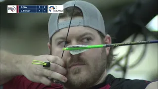 2024 Indoor Nationals Final - Men's Barebow: Bisinger vs. Way