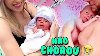 BANHO NO BEBE - ROTINA DA NOITE | Amanda Domenico