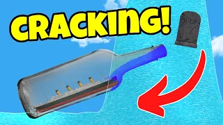 Titanic In A BOTTLE DESTRUCTION! Floating Sandbox