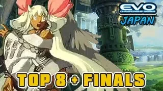 GGXrd Revelator 2 | EVO Japan Tournament | TOP 8 + Finals (Kazunoko, OMITO, NAGE + more)