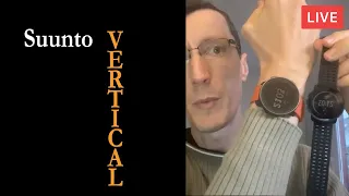 Suunto Vertical : replay du live Montre Cardio GPS