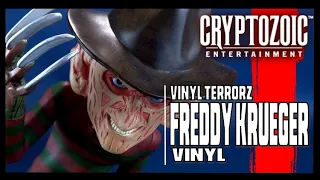 Cryptozoic Entertainment Vinyl Terrorz Freddy Krueger | Video Review HORROR