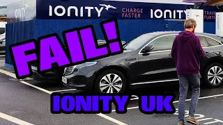 IONITY fast charging fail at Skelton Lakes (Leeds, UK)