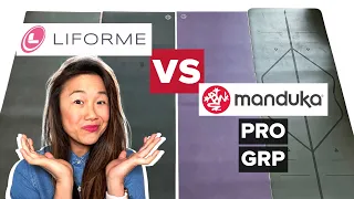 Liforme vs. Manduka Yoga Mat Review | Is the Manduka PRO, GRP or Liforme your BEST YOGA MAT?