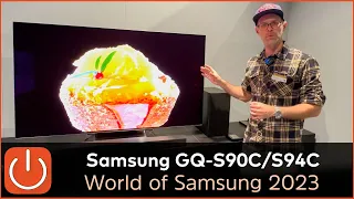 Ersteindruck Samsung 4K QD-OLED S90C/S94C 2023 - World of Samsung 2023 - Thomas Electronic Shop