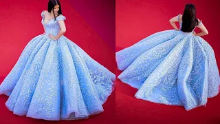 Aishwarya rai Stuns In a Cinderella Gown At Cannes Film Festival 2017